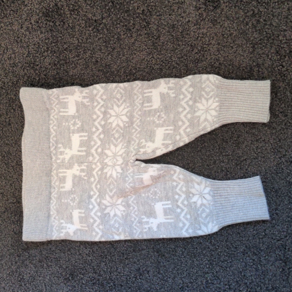 Joe fresh knit leggings fair isle 3-6mths